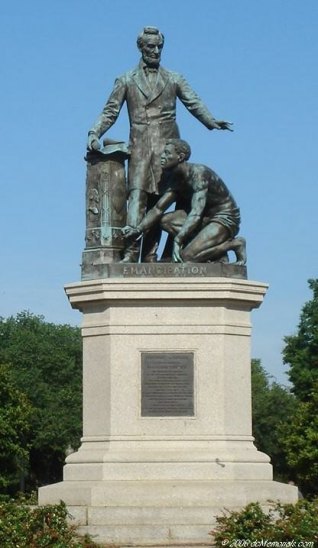 Emancipation Memorial 1876